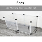 DIY Modular Pet Playpen & Fence – Foldable, 6, 8 or 10 Panels, for Dogs, Cats & Small Pets