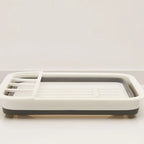 Foldable Dish Rack with Drainer – Space-Saving Kitchen Drying Rack