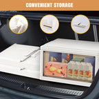 Stackable Storage Boxes with Lids & Lockable Wheels – 3, 4, or 5-Tier