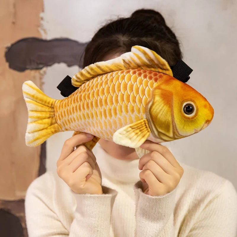 Fish Plush Crossbody Bag, 30cm, Styles A–C | BHH Living