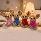 Chihuahua Puppy Plush Toy, 18cm, Four Color Options