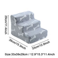 Sponge Pet Stairs for Dogs & Cats – Joint-Friendly, 2, 3 or 4 Steps