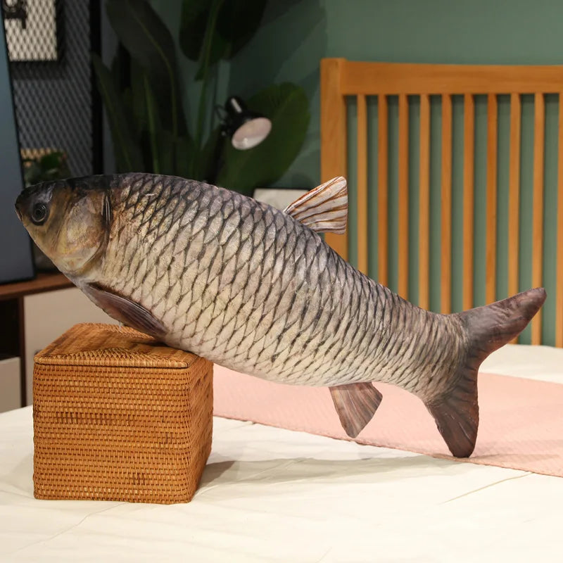 Plush Fish Cat Toy, Styles 1–14, 30–40cm | BHH Living