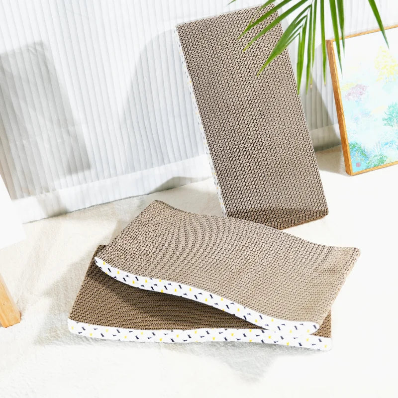 Cardboard Cat Scratching Board – Corrugated, Durable & Sofa-Friendly, Multiple Shapes