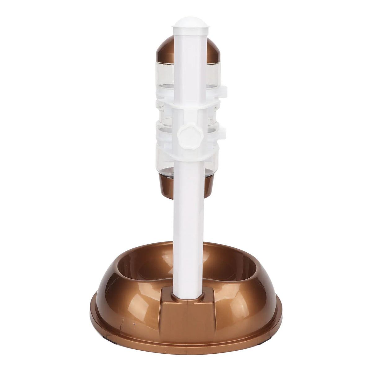 Height-Adjustable Pet Water Dispenser & Food Bowl – Automatic, Detachable, Anti-Slip