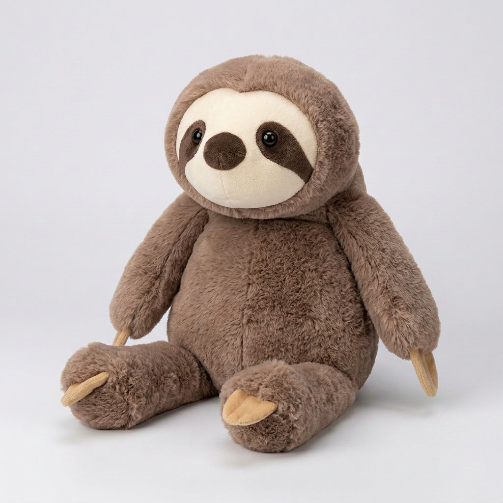 Lying Animal Plush Pillow – Fox, Raccoon, Sloth or Crocodile