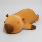 Capybara Plush Pillow – Long Brown Stuffed Animal