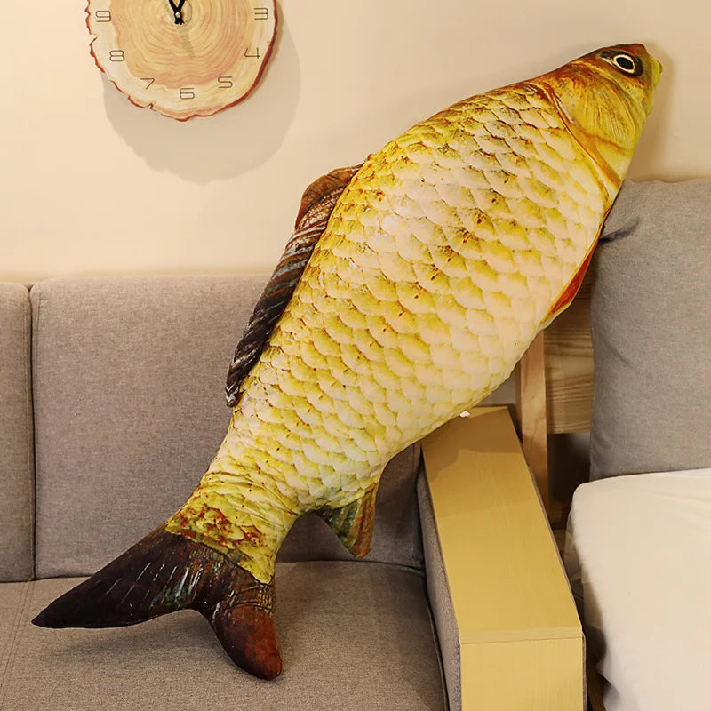 Plush Fish Cat Toy, Styles 1–14, 30–40cm | BHH Living