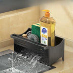Sink Caddy Organizer with Drainage – Soap Sponge & Towel Holder for Kitchen & Bathroom