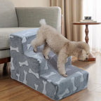 Sponge Pet Stairs for Dogs & Cats – Joint-Friendly, 2, 3 or 4 Steps