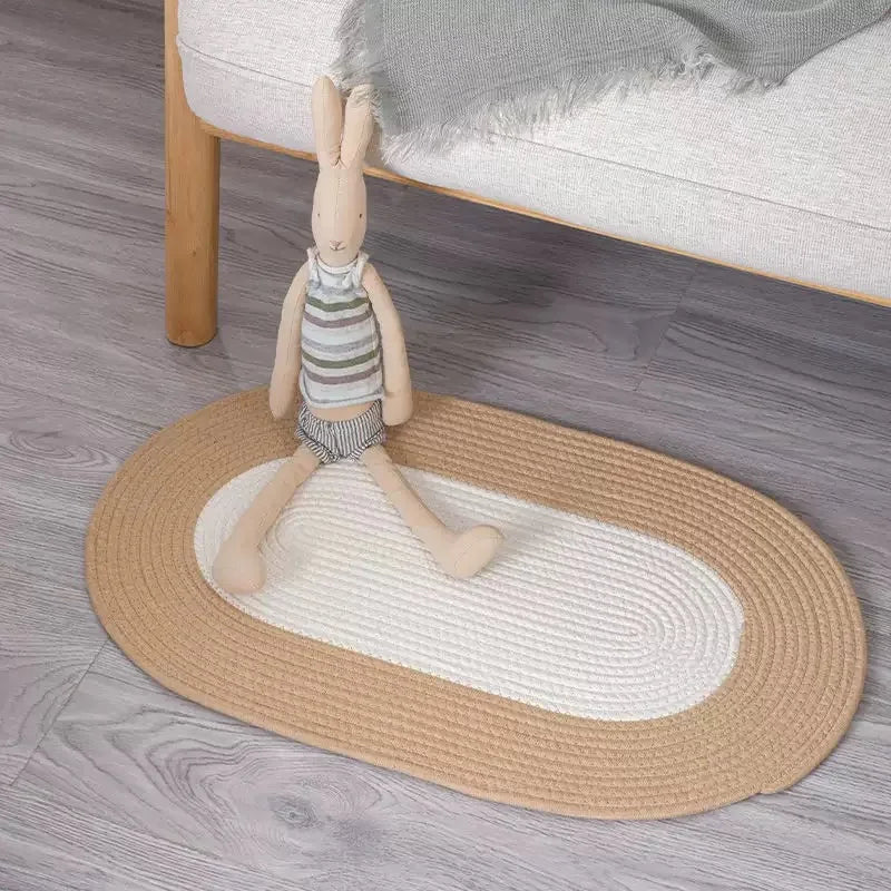 Cotton Rope Cat Scratching Mat – Sofa & Furniture Protector, 65 × 45cm
