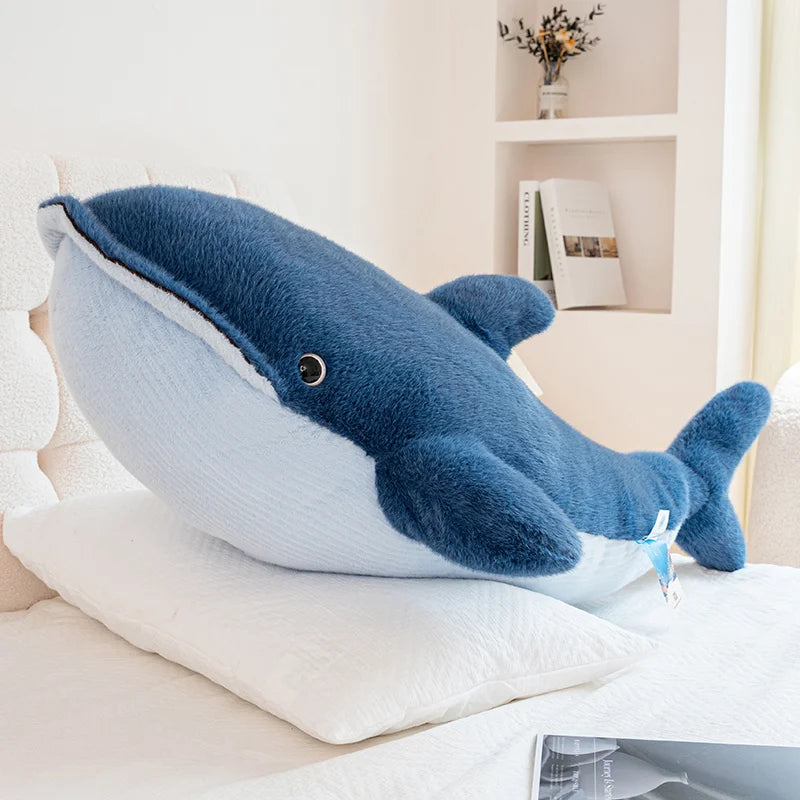 Sea Animal Plush Pillow – Whale, Dolphin, Shark & Sea Lion
