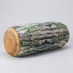 Tree Log Plush Pillow – Realistic Bark-Print Bolster