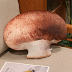 Vegetable & Mushroom Plush Pillows – Realistic Food Designs