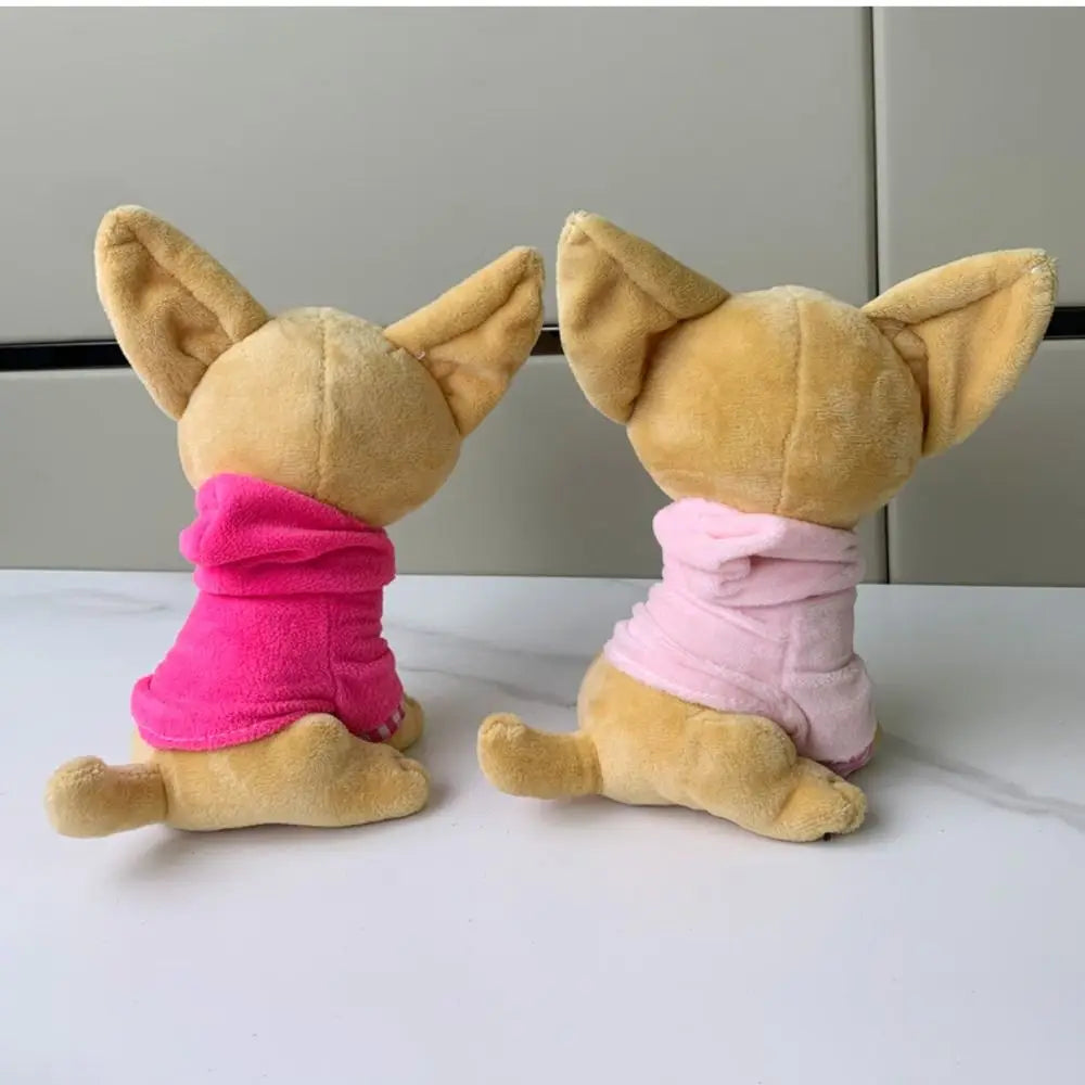 Chihuahua Puppy Plush Toy, 18cm, Four Color Options