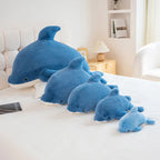 Sea Animal Plush Pillow – Whale, Dolphin, Shark & Sea Lion
