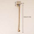 Wall-Mounted Sisal Rope Cat Climbing Shelf – 130cm or 150cm, Multi-Level