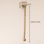 Wall-Mounted Sisal Rope Cat Climbing Shelf – 130cm or 150cm, Multi-Level