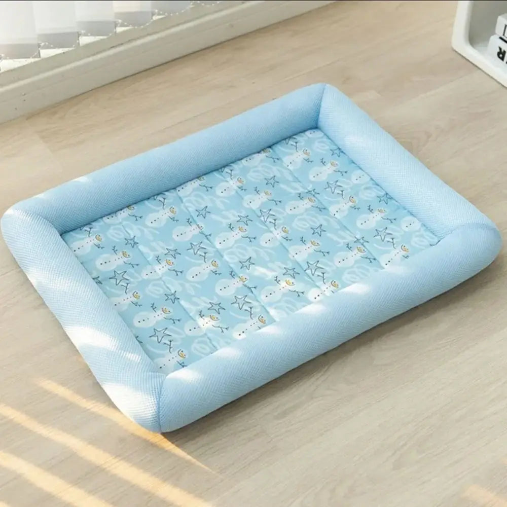 Cooling Pet Bed Mat | Waterproof Anti-Slip Oxford Cloth | Dogs & Cats | 4 Sizes