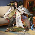 Fish Plush Pillow, Styles A–H, 40–100cm | BHH Living