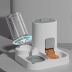 Pet Feeding & Drinking Bowl 2-in-1 – Large Capacity, for Dogs & Cats