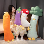 Vegetable Chicken Plush Pillow – Four Playful Styles