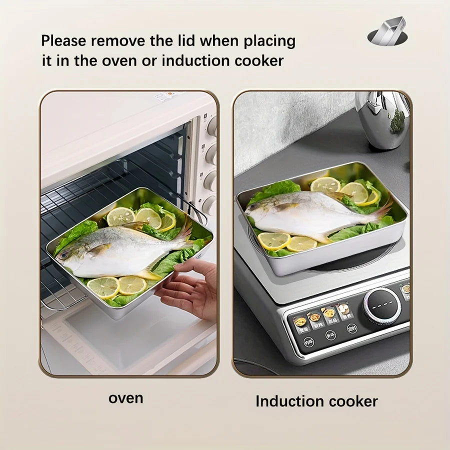 Stainless Steel Food Storage Containers – Airtight, BPA-Free, Reusable Set