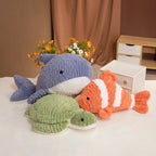 Sea Life Plush Pillow, 5 Styles, 40–50cm | BHH Living