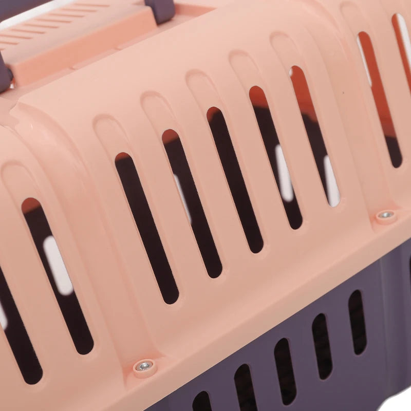 Portable Pet Travel Carrier Crate – Airline Approved, for Cats & Small Dogs, 2 Sizes