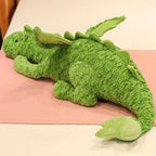 Winged Dragon Plush Toy – Fluffy Green or Pink Dragon