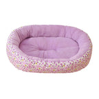 Sofa-Style Pet Bed | Breathable Cotton Blend | Dogs & Cats | 2 Sizes | 3 Colours