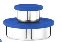 Stainless Steel Bento Lunch Box – 3-Compartment, 1000ml