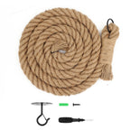 Cat Sisal Climbing Rope – 3m, Ceiling & Wall Mounted, Indoor Scratching & Exercise