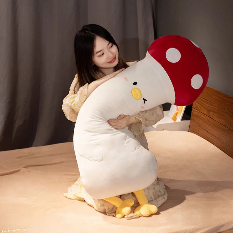 Vegetable Chicken Plush Pillow – Four Playful Styles