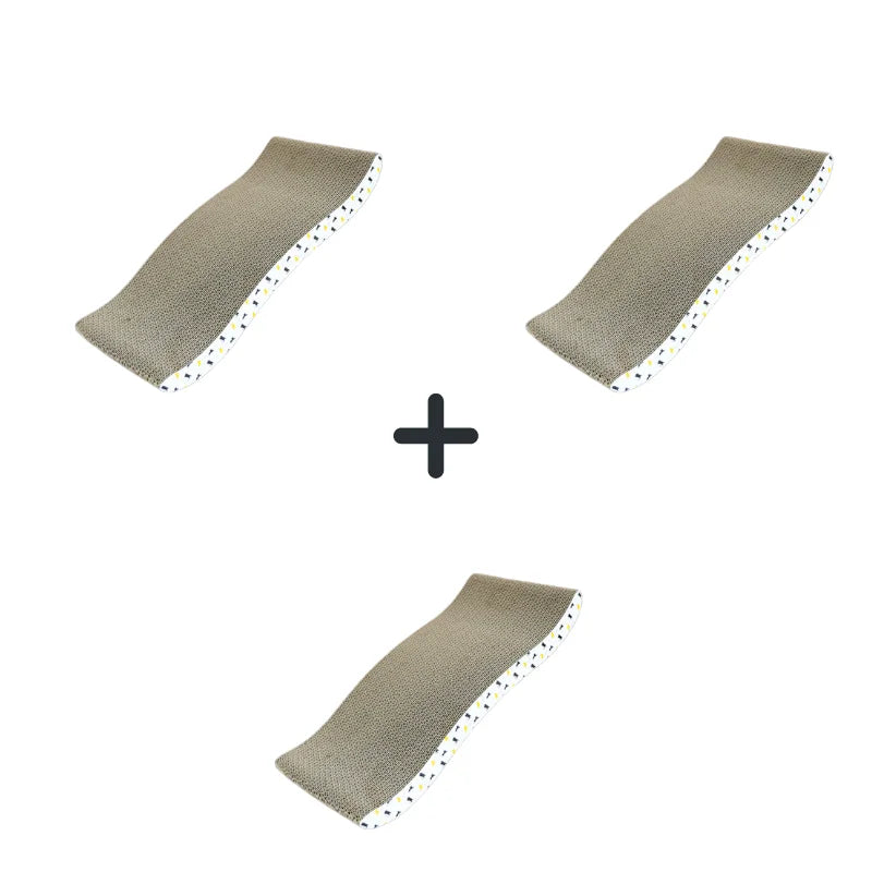 Cardboard Cat Scratching Board – Corrugated, Durable & Sofa-Friendly, Multiple Shapes