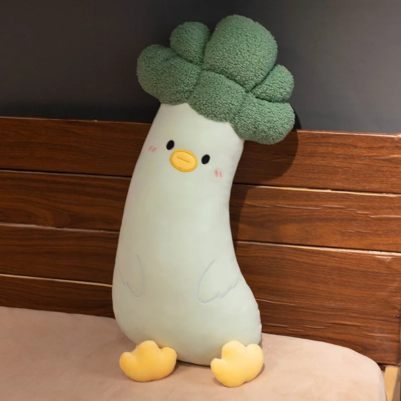 Vegetable Chicken Plush Pillow – Four Playful Styles