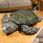 Sea Turtle Plush Toy – Realistic Green Stuffed Animal