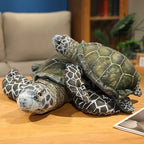 Sea Turtle Plush Toy – Realistic Green Stuffed Animal