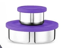 Stainless Steel Bento Lunch Box – 3-Compartment, 1000ml