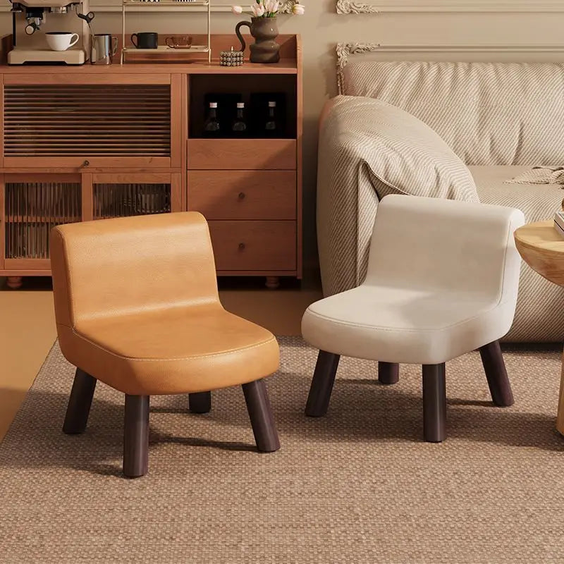 Moroccan Style Low Stool | Ottoman Footrest & Shoe Bench | 3 Colours