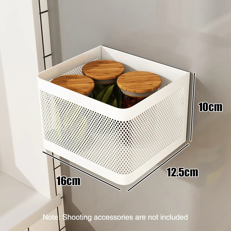 Magnetic Side Storage Rack for Refrigerator & Washing Machine – Kitchen Organizer Shelf