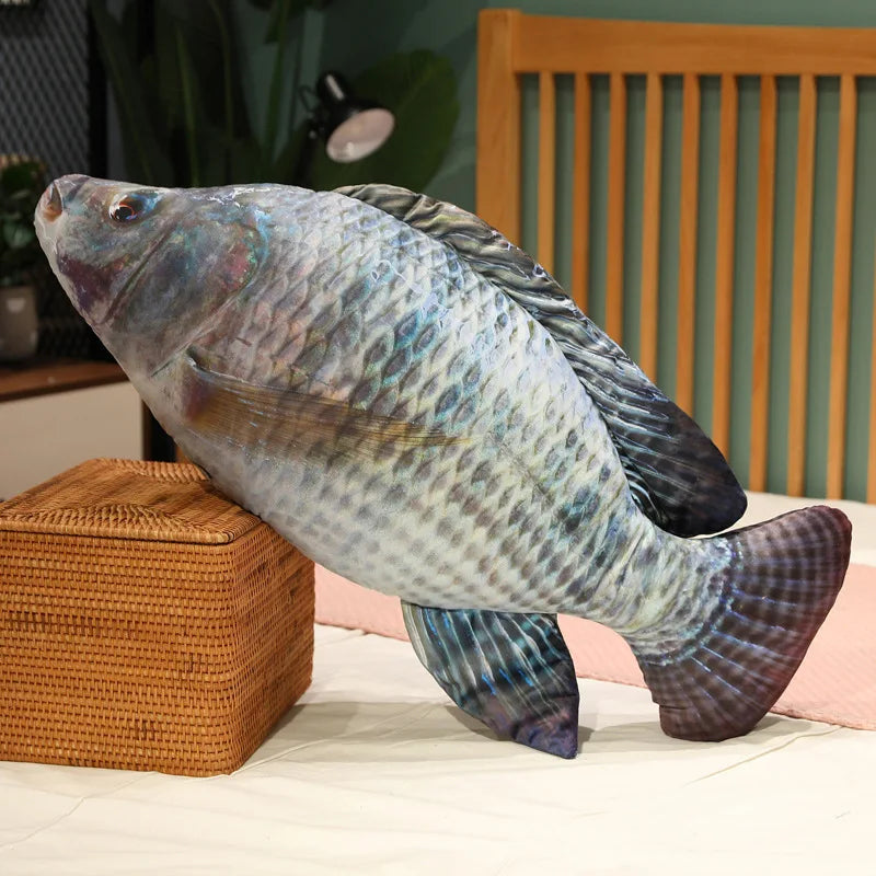 Plush Fish Cat Toy, Styles 1–14, 30–40cm | BHH Living