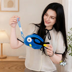 Blue Tropical Fish Plush Pillow, 21–83cm | BHH Living
