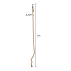 Cat Sisal Climbing Rope – 3m, Ceiling & Wall Mounted, Indoor Scratching & Exercise