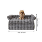 Faux Rabbit Fur Pet Mat | Coral Fleece | Washable | 75×75 cm | 5 Colours