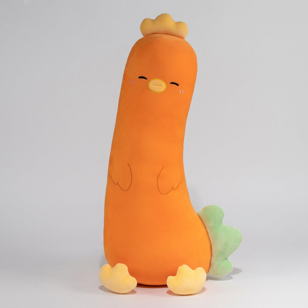 Vegetable Chicken Plush Pillow – Four Playful Styles