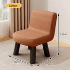 Moroccan Style Low Stool | Ottoman Footrest & Shoe Bench | 3 Colours