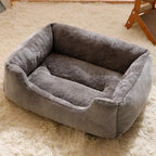 Plush Pet Cushion Bed | Cats & Dogs | Breathable | 3 Colours | 5 Sizes