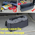 Foldable Car Boot Organiser – Large Felt Storage Bag for Tools & Accessories
