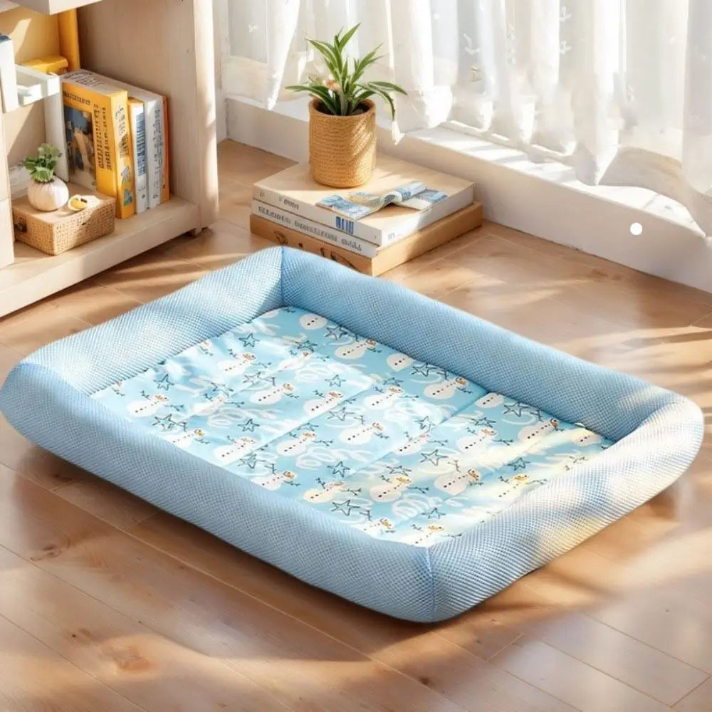 Cooling Pet Bed Mat | Waterproof Anti-Slip Oxford Cloth | Dogs & Cats | 4 Sizes
